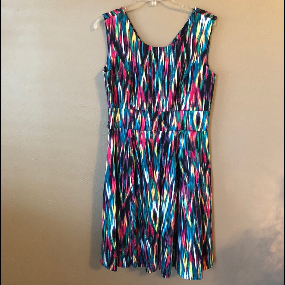 Calvin Klein multicolor Dress, size 10